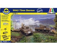 Italeri - I7518 - Maquette - Chars d'assaut - M4A3 Sherman X2 - Echelle 1:72