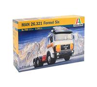 1:24 ITALERI Man 26.321 Tractor Truck 3-Assi 1984 Kit IT0756