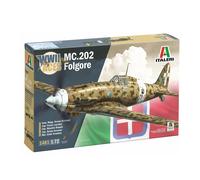 Italeri IT1/72 WW2 IT1481 IT1481 MCCHI MC.202 Folgore Ace Plastic Model