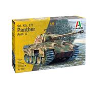 Italeri Maquette Panther 270 hors à réservoir standard allemand 1:35