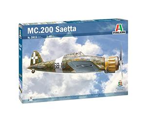 Italeri Macchi MC200 Saetta Serie VII 2815 Kit de modélisme d'avion en Plastique 1:48