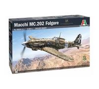 Italeri - Maquette Avion Macchi Mc.202 Folgore Italeri 2518 1/32ème Maquette Char Promo - Ref : 13946-Italeri Multicolore