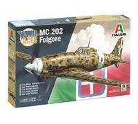 Italeri - Maquette Avion Mc.202 Folgore Ww Ii Aces Italeri1481 1:72 Maquette Char Promo - Ref : 15832-Italeri Multicolore