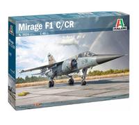 Italeri 2839 1:48 Mirage F.1 - Modélisme, kit de construction, modélisme, bricolage, loisirs, collage, kit de construction en plastique, fidèle aux détails, gris