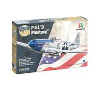 ITALERI - Maquette Avion P-51d Mustang Ww Ii Aces |italeri|1484| 1:72 Maquette Char Promo