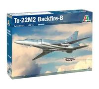Italeri - Maquette Avion Tu-22m2 Backfire-B Italeri1440 1:72 Maquette Char Promo - Ref : 15059-Italeri Multicolore