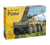 ITALERI - Maquette Blindé Sd.kfz. 234/2 Puma |italeri|6572| 1:35 Maquette Char Promo - Ref : 12987