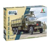 Italeri - I6271 - Maquette - Chars d'assaut - GMC - 6 x 6 - Cargo 2.5 Ton - Echelle 1:35