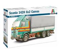 Italeri - Maquette Camion Scania 142h 6x2 Canvas Italeri90762 1:24 Maquette Char Promo - Ref : 15838-Italeri Multicolore