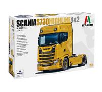 ITALERI - Maquette Camion Scania S730 Highline 4x2 Italeri 3927 1/24ème Maquette Char Promo - Ref : 12976