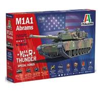 Italeri - Maquette Char M1a1 Abrams - War Thunder Italeri35108 1:35 Maquette Char Promo - Ref : 15669-Italeri Multicolore