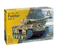 Italeri - Maquette Char Sd.Kfz. 171 Panther Ausf. A Italeri 270 1/35ème Maquette Char Promo - Ref : 13511-Italeri Multicolore