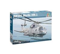 ITALERI - Maquette Hélicoptère Aw101 Merlin Hm.1 |italeri|1486| 1:72 Maquette Char Promo