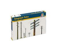 Italeri Maquette plastique à assembler Poteaux télégraphiques I404 1/35 Gris