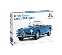 ITALERI - Maquette Voiture Alfa Romeo Giulia 1600 Spider |italeri|3668| 1:24 Maquette Char Promo