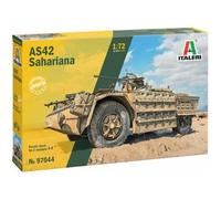 Italeri Kit plastique AS42 Sahariana – Véhicule de combat italien Seconde Guerre mondiale 1/72