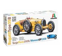Italeri - Maquette Voiture Bugatti Type 35b - Targa Florio 1929/Monaco Gp 1930 Italeri4716 1:12 Maquette Char Promo - Ref : 15663-Italeri Multicolore