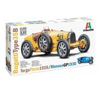 Italeri - Maquette Voiture Bugatti Type 35b - Targa Florio 1929/Monaco Gp 1930 Italeri4716 1:12 Maquette Char Promo - Ref : 15663-Italeri Multicolore
