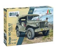 ITALERI - Maquette Voiture Dodge Wc-56/57 Command Car |italeri|228| 1:35 - Ref : 14578
