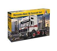Italeri Maquette 1:24 Mercedes-Benz SK1850 Eurocab Tracteur 3 essieux 1994 Kit IT3924