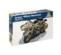 1:9 Italeri Bmw R75 With Sidecar Kit IT7403 Modellino