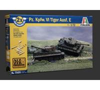 Italeri PZ.KPFW.VI TIGER I AUSF.E.KIT IT7505 Modellino