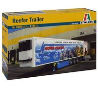 Italeri- Reefer Trailer Maquette Plastique à Assembler, I3904, Blanc, Centre