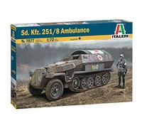 1:72 Italeri Sd.Kfz. 251/8 Ambulance Kit IT7077 Modellino