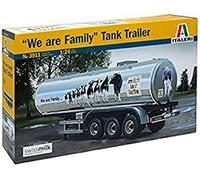 ITALERI- Semi-REMORQUE CITERNE SWISSMILK, I3911, Non renseigné