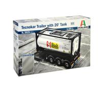 Italeri Tecnokar 20' Tank Trailer Kit '1:24 IT3929 Modellino