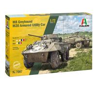 ITALERI Voiture utilitaire blindée M8 Greyhound / M20 - 1/72 - ITALERI 7087