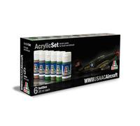 Italeri Wwii Usaac Aircraft- (6 Boccette Incluse) IT438AP Modellino