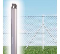 Italfence - Lot de 5 jambes de force pour clôture en fer galvanisé (Toutes les hauteurs disponibles) [H 150cm]