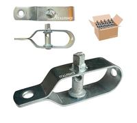 Italfence - Tendeur de Clôture, acier galvanisé, 10 pièces