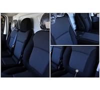 Italfodere Housses de siège compatibles avec Talento et Renault Trafic 3 places Dernier type à partir de 2017