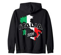 Italia 2026 s Italy Map Flag s Italian Heritage s Travel Sweat à Capuche