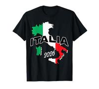 Italia 2026 s Italy Map Flag s Italian Heritage s Travel T-Shirt