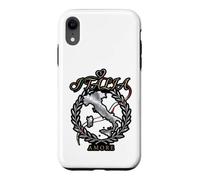 Italia Amore Map Couronne d'olivier Ruban Italien Emblème Graphique Coque pour iPhone XR