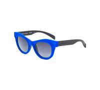 Italia Independent Femme 0096V 022.000 Lunettes de soleil outlet Plastique Bleu Gris Cat Eye Ombré