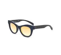 Italia Independent Femme 0096V 077.GLD Lunettes de soleil outlet Plastique Gris Orange Cat Eye Ombré