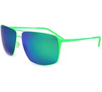 Italia Independent MOD 0210 I THIN METAL 033 GREEN LED 61/13/140 Lunettes de soleil hommes