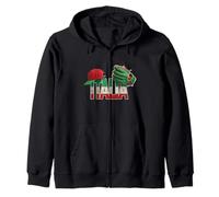 Italia Millésime Typographie Gant et Casquette de Baseball Graphique Sweat à Capuche