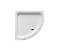 Italia receveur d'angle en céramique à poser. épaisseur de 80mm 800x800 - ROCA A3740HM000