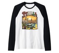 Italia Vintage Travel Landmarks Venise Gondola Florence Manche Raglan