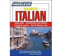 Italian, Basic: Learn to Speak and Understand Italian with Pimsleur Language Programs by Pimsleur 2nd (second) , Revised (2005) Audio CD