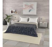 Italian Bed Linen Basic Couette d'été en Microfibre imprimée, Belle, 250x240cm