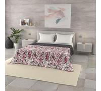 Italian Bed Linen Basic Couette d'été en Microfibre imprimée, Crazy, 250x240cm