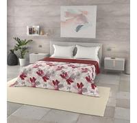 Italian Bed Linen Basic Couette d'été en Microfibre imprimée, Passion, 250x240cm