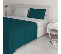Homemania Ensemble de draps Double 1 - Vert, Gris - 240 x 300 cm