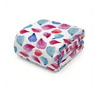 Italian Bed Linen Couette d’été « Fantasy », Microfibre, petali, 2 Places